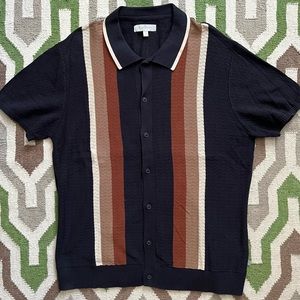 Standard Cloth Button-Up Polo Sweater